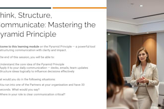 design clean and modern corporate presentations