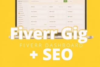 create professional fiverr gig setup with SEO optimized title descriptio