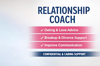 be your relationship coach and help you to be health