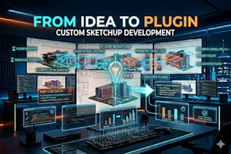 transform your sketchup idea into a professional custom plugin
