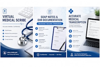 do medical scribing and soap note documentation