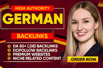 100 german backlinks on high authority de sites