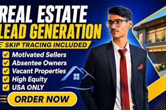 real estate lead generation with skip tracing for motivated seller leads