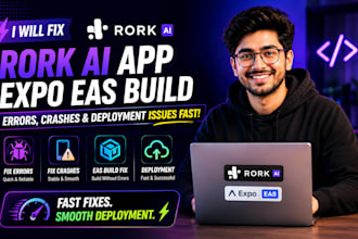 fix rork ai app expo eas build errors, crashes and deployment issues fast