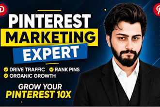 be your pinterest marketing manager and SEO expert