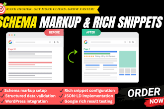 setup  structured data, schema markup and rich snippet on wordpress website