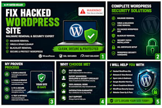 do wordpress malware removal, remove virus, fix hacked website security
