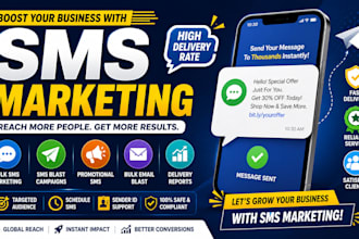 send bulk sms marketing, sms campaign and text message