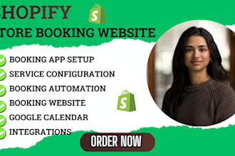 build shopify booking website shopify store manage shopify store