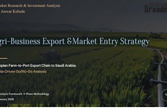 do market research and investment feasibility study