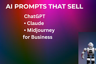 expert chatgpt, claude mid journey prompts for business content