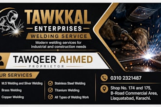 make poster and bussiness card
