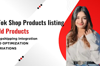 do tiktok shop product listing and SEO for sales