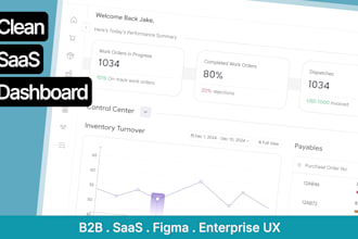 design modern saas dashboards and web app UI UX