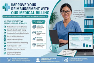 be your medical billing, coding, and rcm virtual assistant