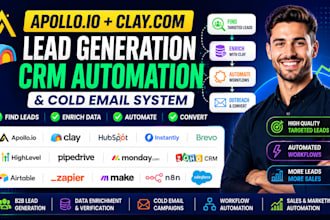 setup gohiglevel crm hubspot apolloio monday com pipedrive zapier integration