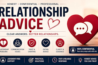 give professional relationship and love advice
