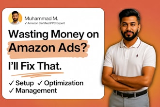 setup, manage and optimize amazon ppc campaigns and amazon advertising ads