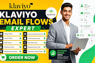 create high converting klaviyo email marketing flows shopify klaviyo flows