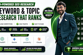 do SEO topic research and keyword research for your website