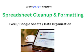 professionally organize and format your spreadsheets