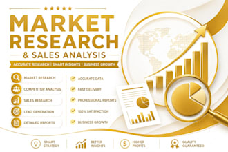 create business research reports and sales insights