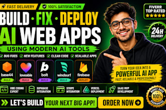 build, fix, deploy base44, loveable, bolt, windsurf, firebase st