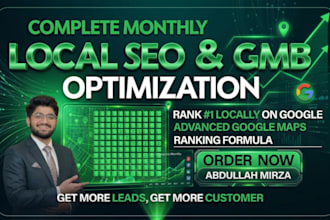 boost google profile optimization with monthly local SEO and local gmb citations