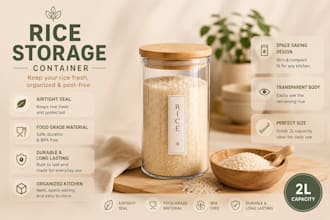 create modern amazon listing images and product infographics