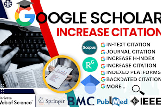 increase backdate google scholar citation, write and publish a medical article