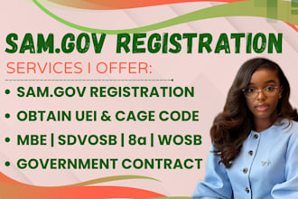 sba, 8a, mbe, hubzone, mbe certification, samgov registration, uei, cage code