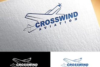 design vintage plane aviation badge logo