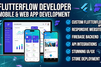 flutterflow developer flutter app development  flutterflow website development