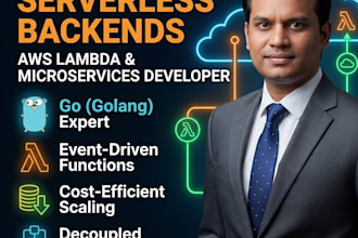 build high performance serverless AWS lambda functions and microservices