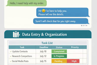 virtual assistant for administrative tasks and translation