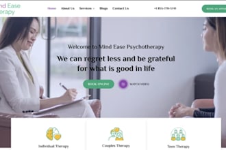 design wix therapy website aba therapy website behavioral autism therapy website