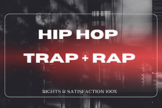 produce professional rap trap beat