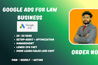 professional google ads management for law firms  and attorneys