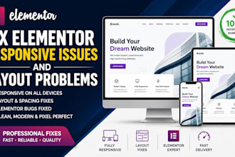 fix elementor responsive issues and layout problems