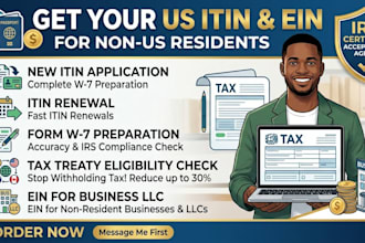 apply for or renew your US itin as a non resident