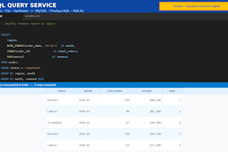 fix and optimize your sql queries