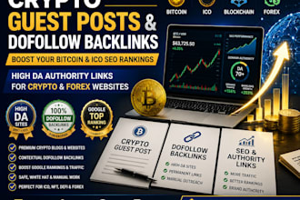 publish crypto guest posts, dofollow backlinks on high da sites