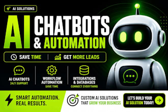 create ai chatbots and business automations