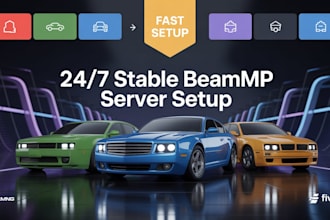 deploy beamng multiplayer server installation and configuration