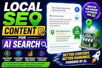write ai friendly SEO content for local businesses