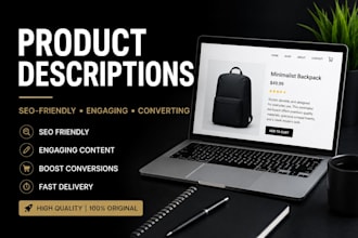 write SEO product descriptions