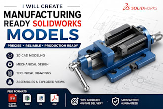 create manufacturing ready solidworks models