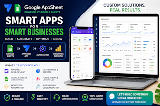 fix customize and build google appsheet apps