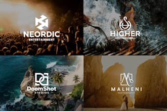 do a premium minimalist logo design and brand identity