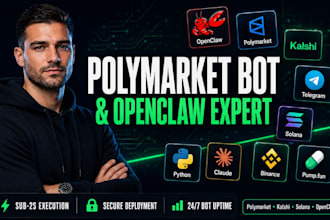 build polymarket bot openclaw trading bot kalshi bot pump fun crypto trading bot